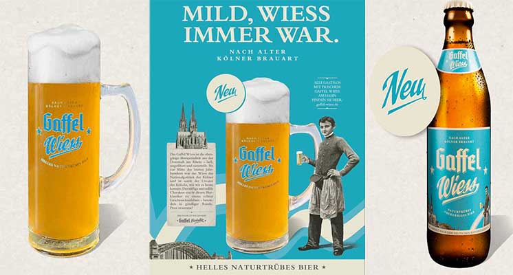 Gaffel wiess Arangement